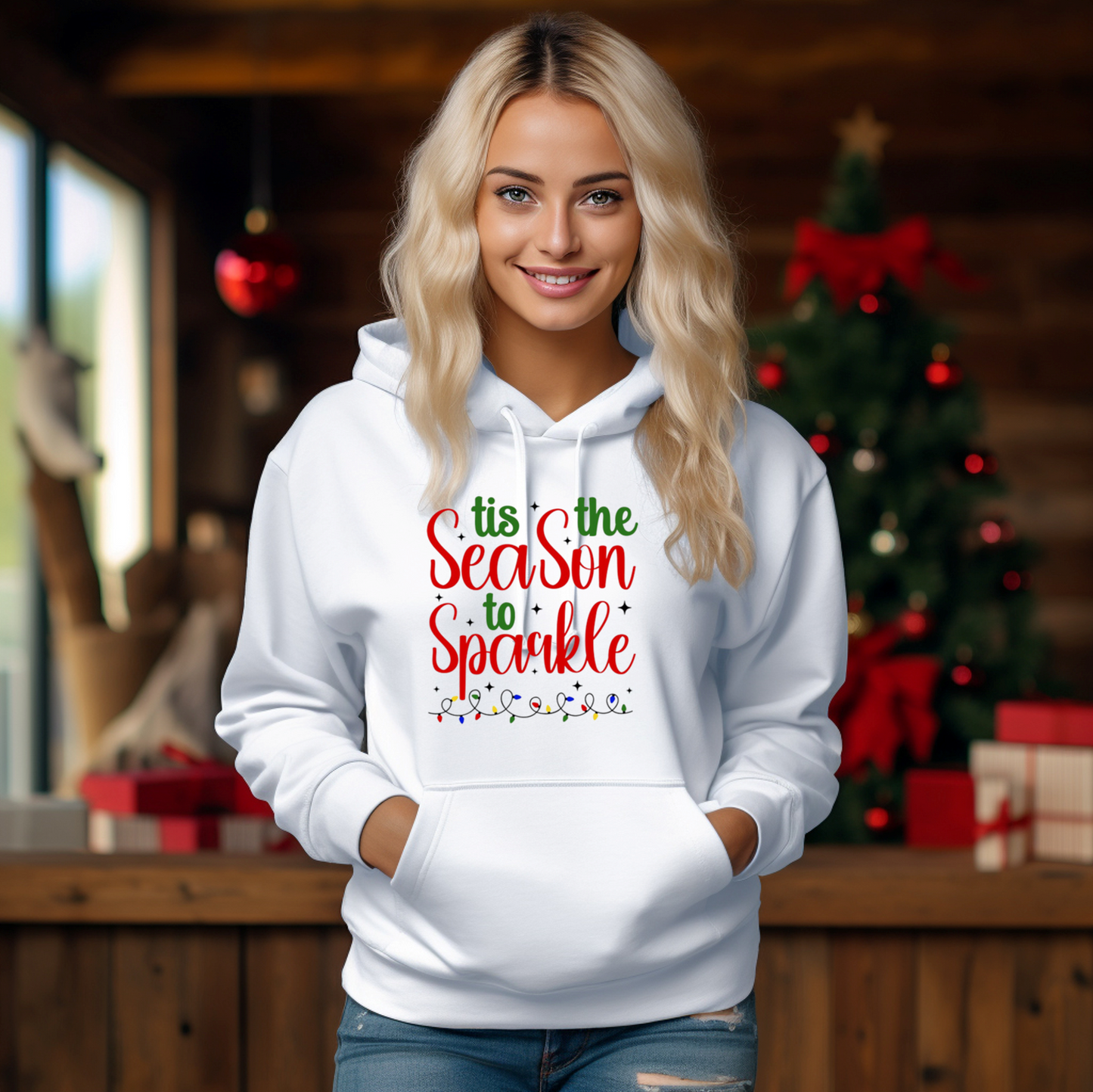 Tis The Season To Sparkle Hoodie