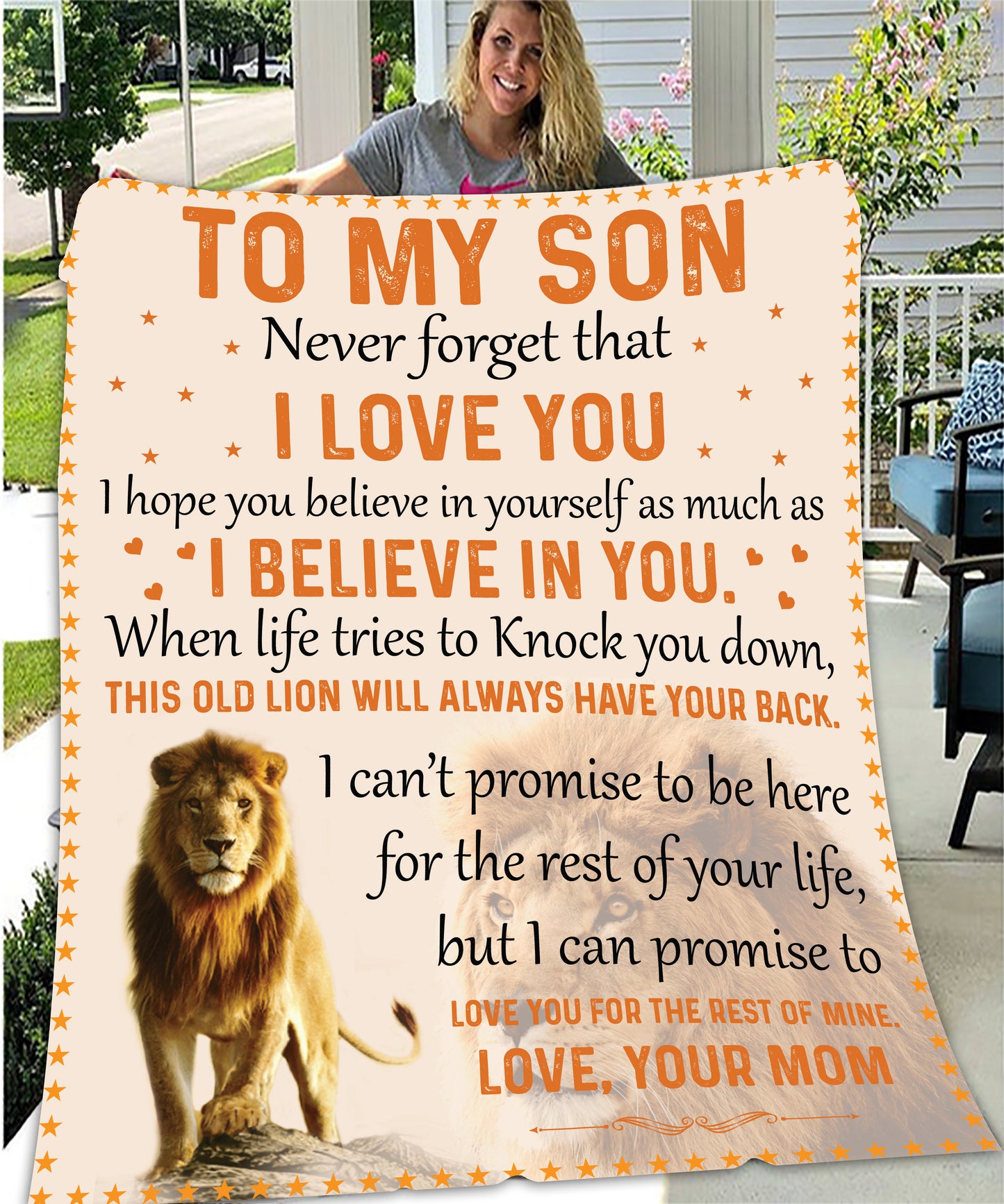 To My Son Blanket - 50x60