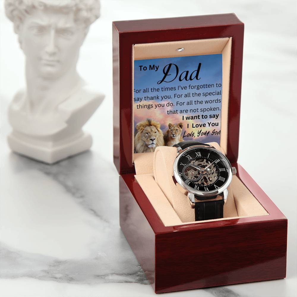 To My Dad | I Want To Say I Love You