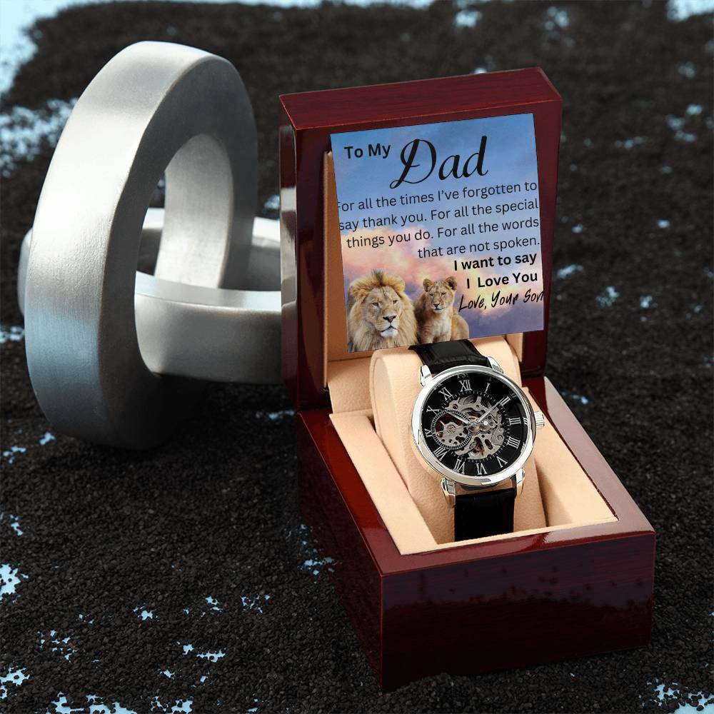 To My Dad | I Want To Say I Love You