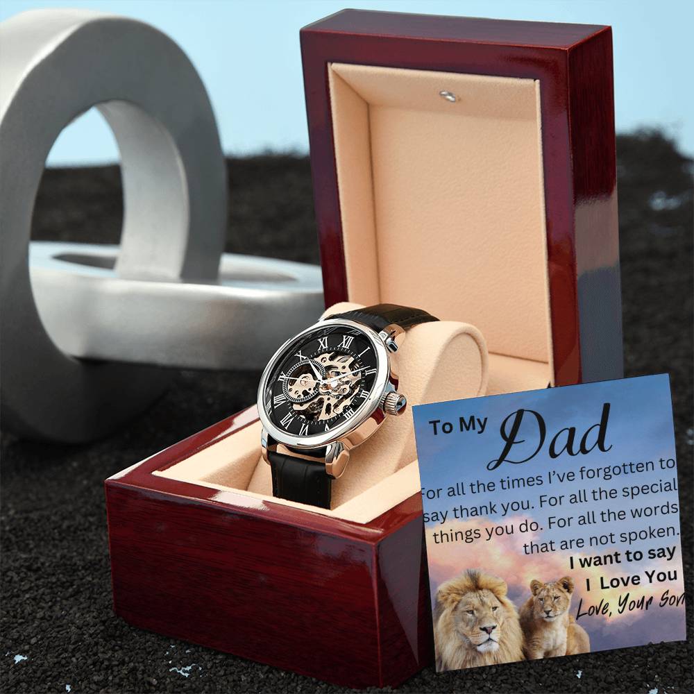 To My Dad | I Want To Say I Love You