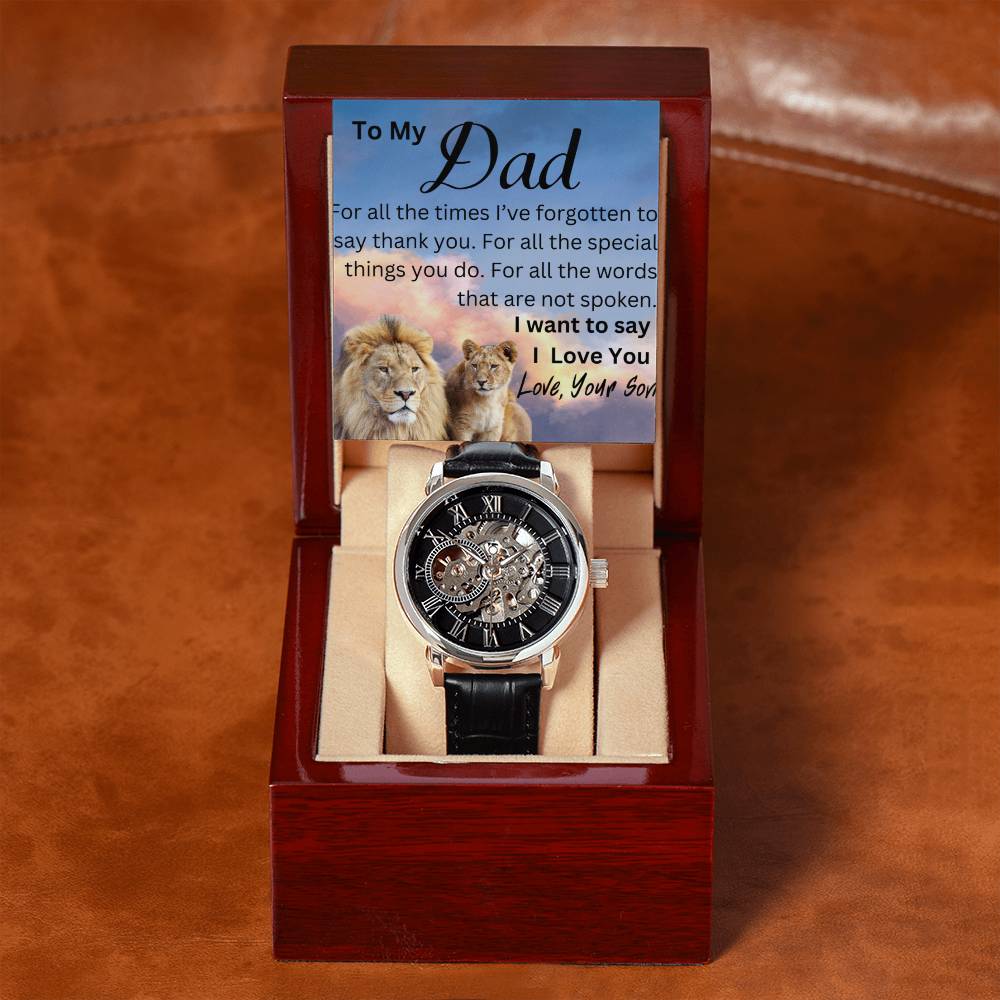 To My Dad | I Want To Say I Love You