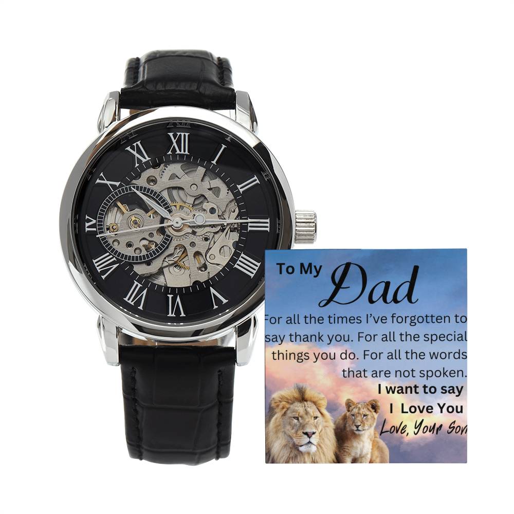 To My Dad | I Want To Say I Love You