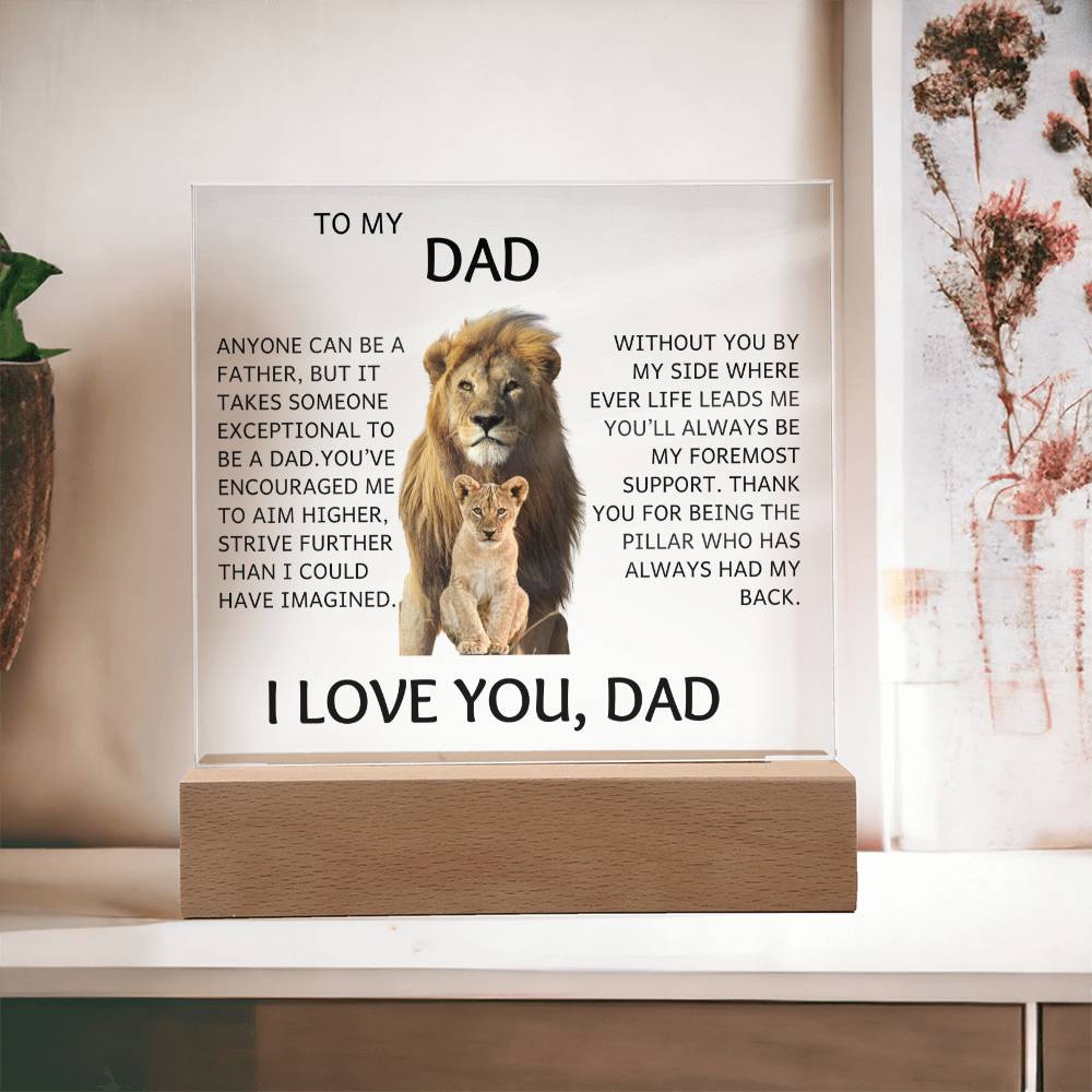 To My Dad | You Are My Pillar