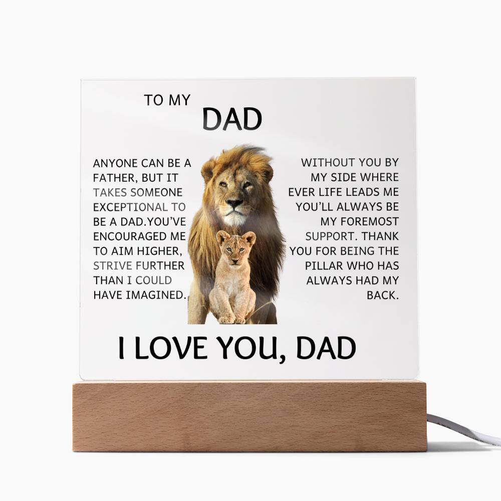 To My Dad | You Are My Pillar