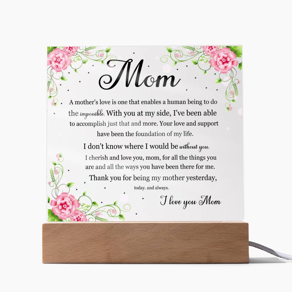 To Mom | Thank You For being My Mother