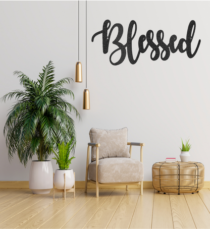 Blessed Steel  Wall Art